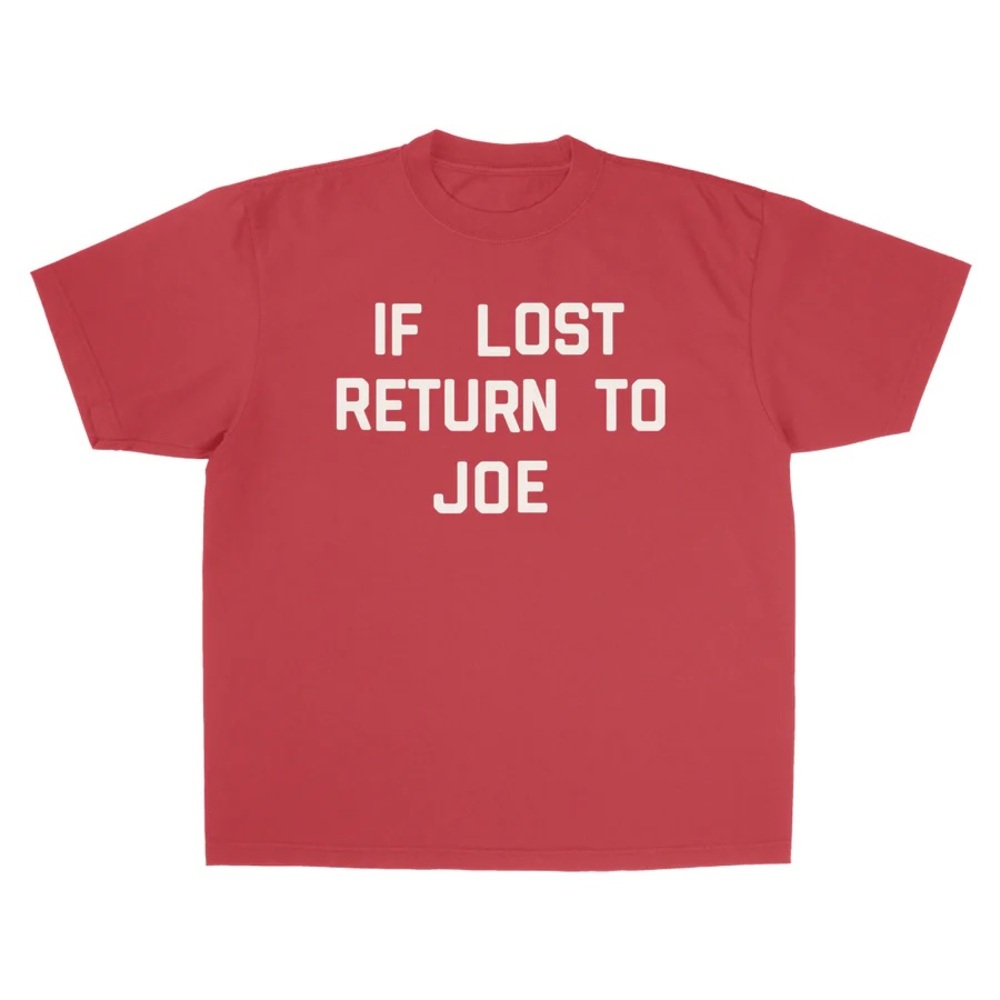 Joe Jonas Official Red Short Sleeve Tee